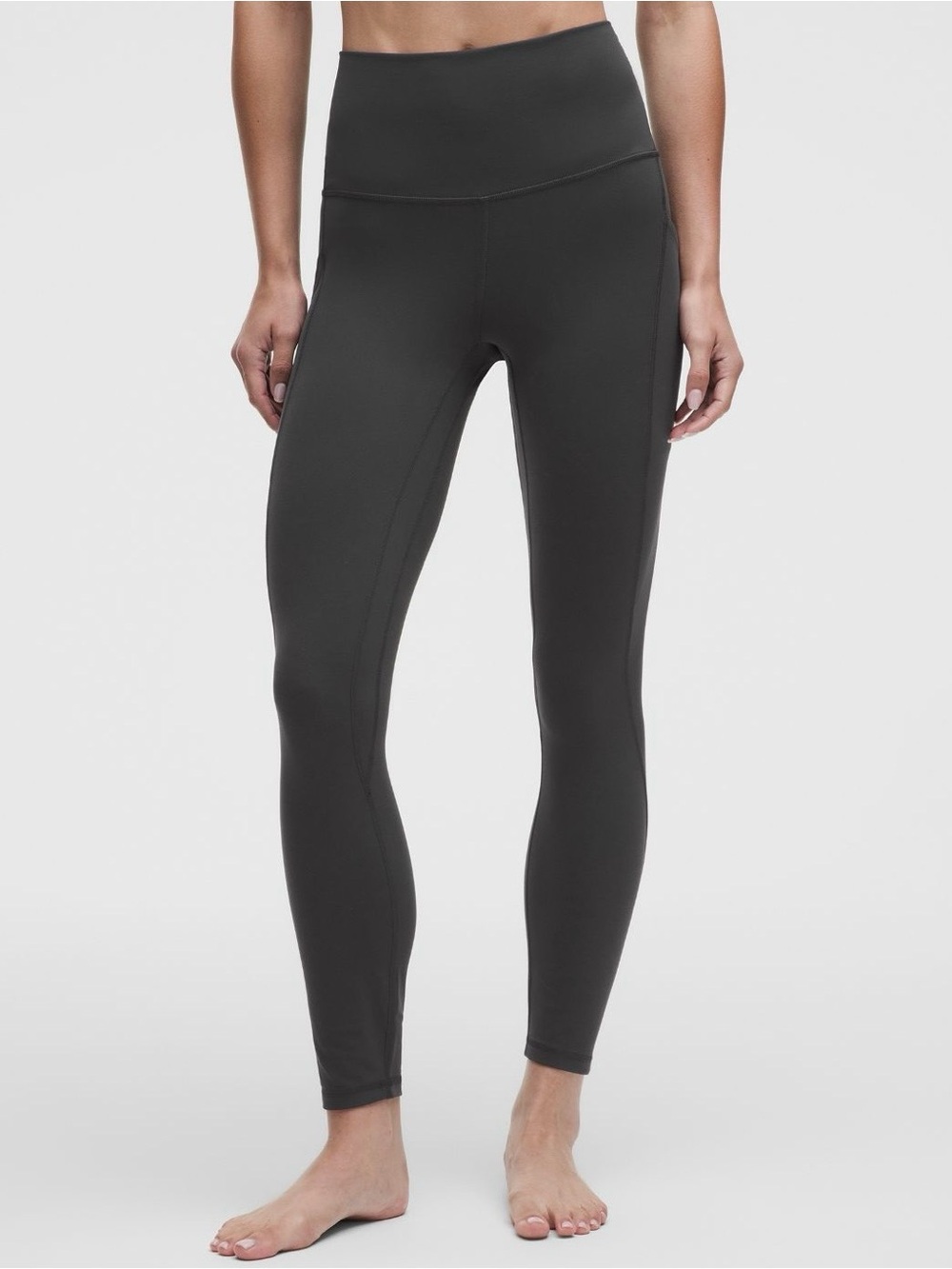 Lululemon Align High-Rise Pant 25” with Pockets Graphite Grey Size 0
